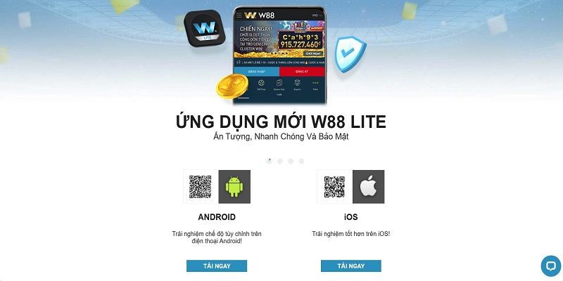 Giới thiệu ứng dụng cá cược và cách cài đặt app W88